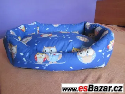 Osmihranný pelíšek s motivem soviček