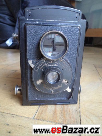 Prodám historickýfotoaparát Brillant Voigtlander, cca 1932