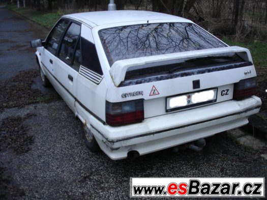 Citroen BX, rv.89, na Náhradní díly či do šrotu