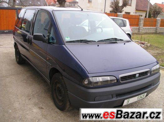 Fiat Ulysse-rok výroby 2000, najeto 178000