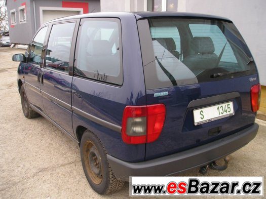 Fiat Ulysse-rok výroby 2000, najeto 178000