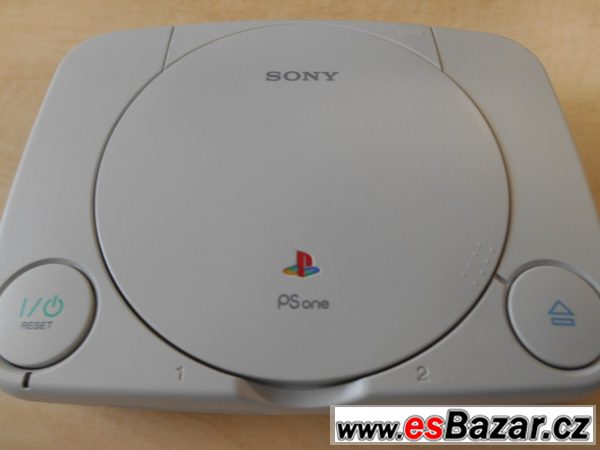 PS One Sony + dvě hry 