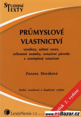 Průmyslové vlastnictví - vynálezy..