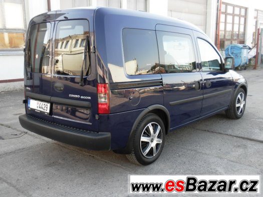 OPEL COMBO CNG NOVÉ V ČR 2009 KLIMA 2x ŠOUPAČKY CÉBIA DPH