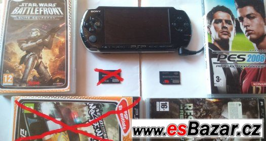 PSP 3004 funkční, levně, cenu nabídněte 1