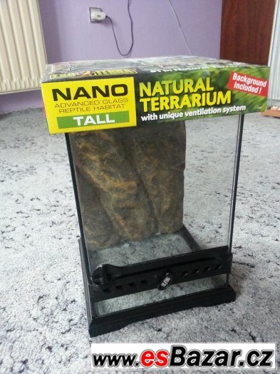 Nové terárium Exo Terra, levně, nepoužité, nabídněte 1