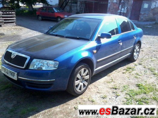 Škoda Superb 1.9 TDI 96 KW AWX rozprodám na ND