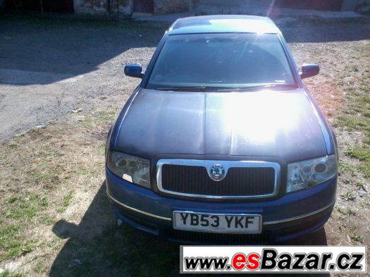Škoda Superb 1.9 TDI 96 KW AWX rozprodám na ND Škoda Superb 1.9 TDI 96 KW AWX rozprodám na ND