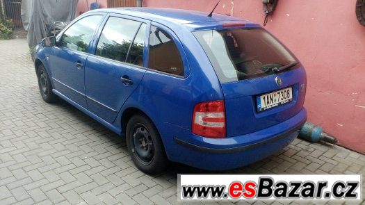 Škoda Fabia 1,2 HTP, lehce bouraná, 06/2005