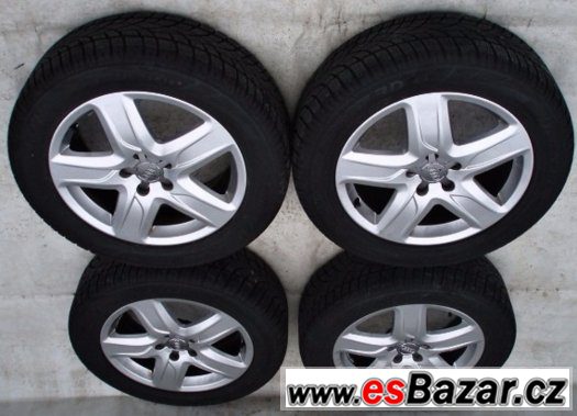 Letni pneu 235/55 R18 - ORIGINAL alu kola Audi