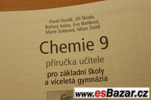 Chemie 9.ročník; metodická příručka Fraus