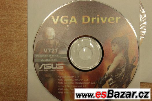 Driver CD VGA Driver V823 ASUS WinXP/XP64 Vista32/64