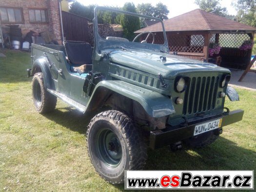 Aro m461 vzhled Jeep Willys