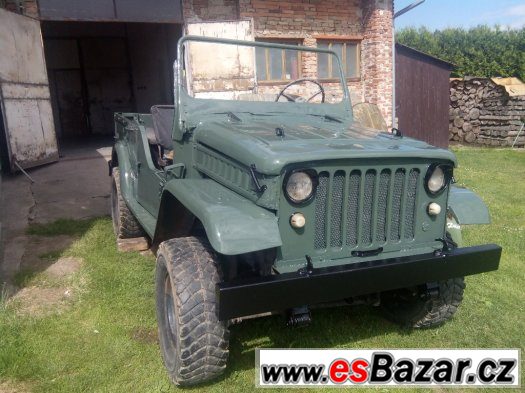 Aro m461 vzhled Jeep Willys