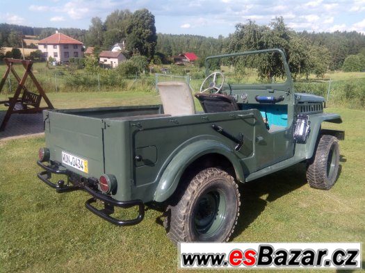 Aro m461 vzhled Jeep Willys