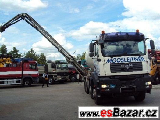 MAN TGA 35,480 B 8x4 s dopravním pásem MAN TGA 35,480 B 8x4 s dopravním pásem