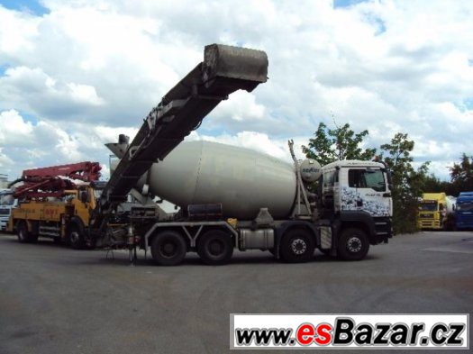 MAN TGA 35,480 B 8x4 s dopravním pásem MAN TGA 35,480 B 8x4 s dopravním pásem