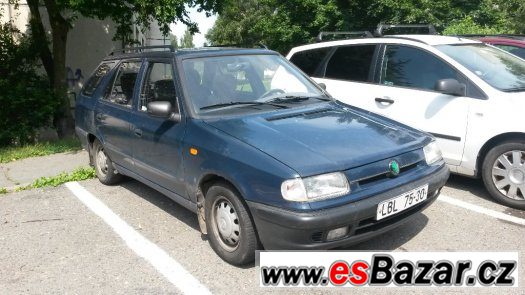 Škoda Felicia KOMBI 1.3 rv.97 STKplatná,tažné zařízení