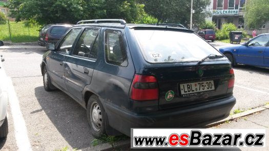 Škoda Felicia KOMBI 1.3 rv.97 STKplatná,tažné zařízení
