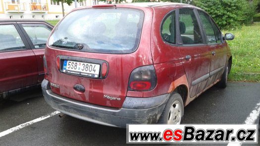 Renault Megane Scenic 1.6i rv.98 EKO placeno NOVÉ ROZVODY Renault Megane Scenic 1.6i rv.98 EKO placeno NOVÉ ROZVODY