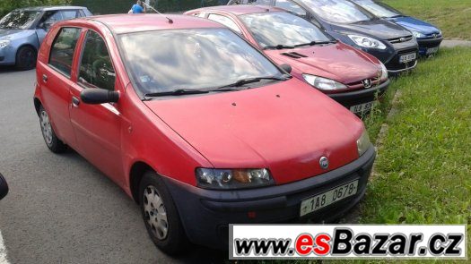 Fiat Punto 1.2i rv.2001 STK NOVÁ