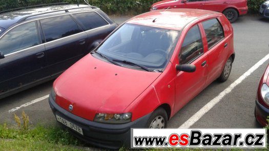 Fiat Punto 1.2i rv.2001 STK NOVÁ