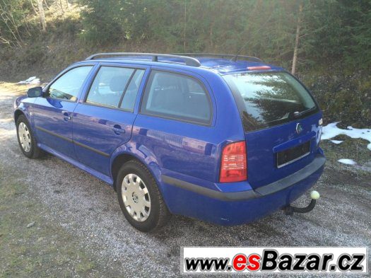 Škoda Octavia Combi 1,9 TDi 66kW, poctivé KM