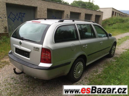 Škoda Octavia Combi 4x4 1,9 TDi 74kW poctivé KM Škoda Octavia Combi 4x4 1,9 TDi 74kW poctivé KM