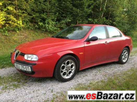 Alfa Romeo 156 2,5 V6 141kW klima, nová technická