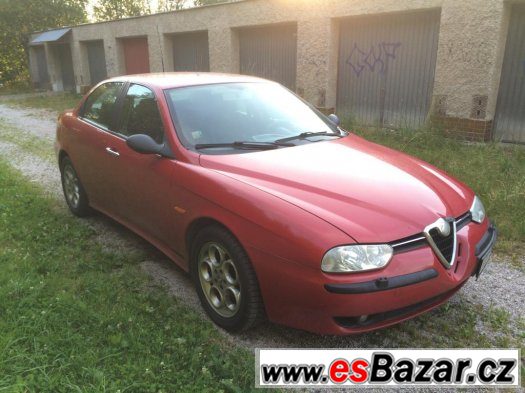 Alfa Romeo 156 2,5 V6 141kW klima, nová technická Alfa Romeo 156 2,5 V6 141kW klima, nová technická
