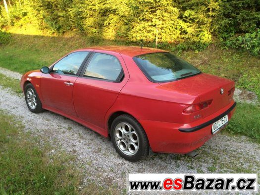 Alfa Romeo 156 2,5 V6 141kW klima, nová technická Alfa Romeo 156 2,5 V6 141kW klima, nová technická