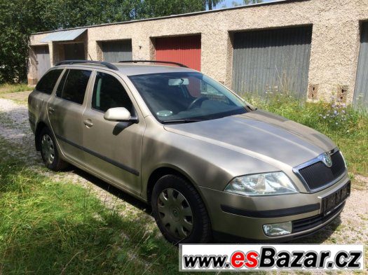 Škoda Octavia Combi 2,0 TDi 103kW, tažák, poctivé KM