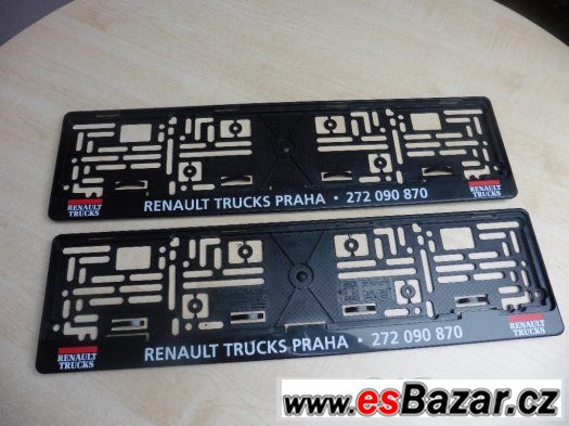Prodám originál nové rámečky pod SPZ Citroen,Renault Prodám originál nové rámečky pod SPZ Citroen,Renault