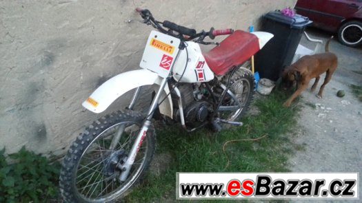 Yamaha DT 125, s motorem Mz 150