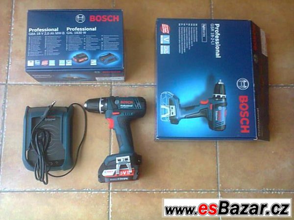 Profi aku šroubovák Bosch 18V