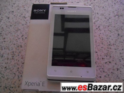 Sony Xperia E (záruka 16.6.2016)