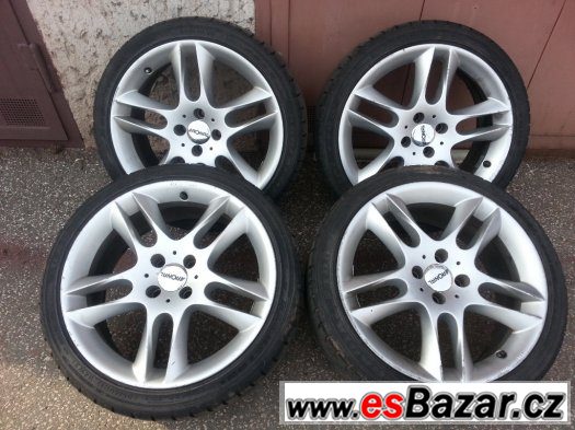 4x ALU Ronal R17 4x100 + zánovní pneu