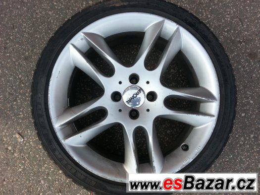 4x ALU Ronal R17 4x100 + zánovní pneu