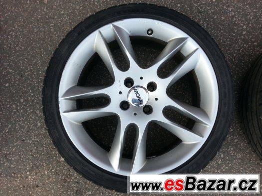 4x ALU Ronal R17 4x100 + zánovní pneu