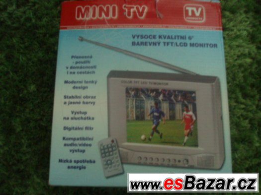 Tv mini barevná TFT-LCD 