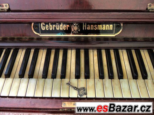 Pianio Gebrüder Hansmann r.v. 1897