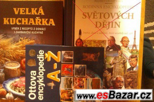 Prodej:encyklopedie- Velká Kuchařka a Ottova 1
