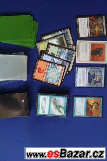 Prodej: 53 karet Magic různé série + 102 obalů 1