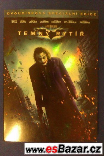 Prodej DVD Temný rytíř , 160,- + poštovné 1