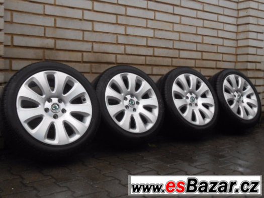 Original Al.Kola 5x112 Skoda Superb 2   225/45/17