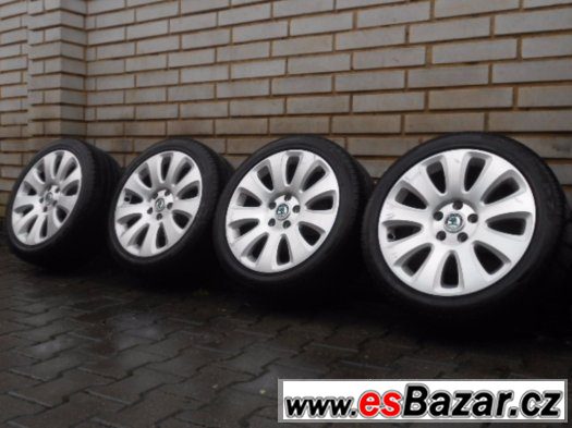 Original Al.Kola 5x112 Skoda Superb 2   225/45/17