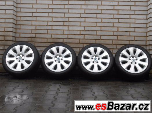 Original Al.Kola 5x112 Skoda Superb 2   225/45/17