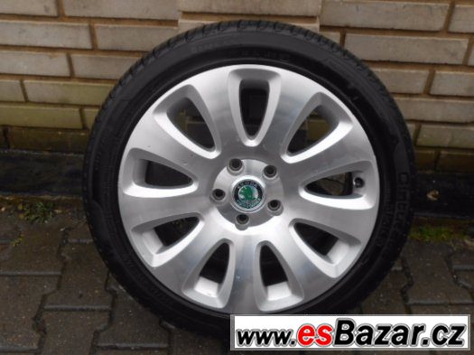 Original Al.Kola 5x112 Skoda Superb 2   225/45/17