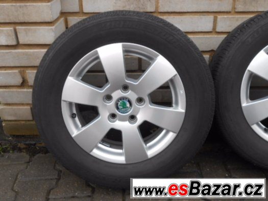 Original alu.kola Skoda Octavia 2  195/65/15, 5x112,