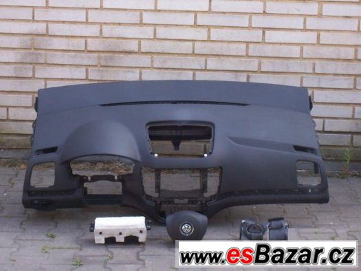 VW Sharan 2010-15,kapota,naraznik,palubka airbagy,